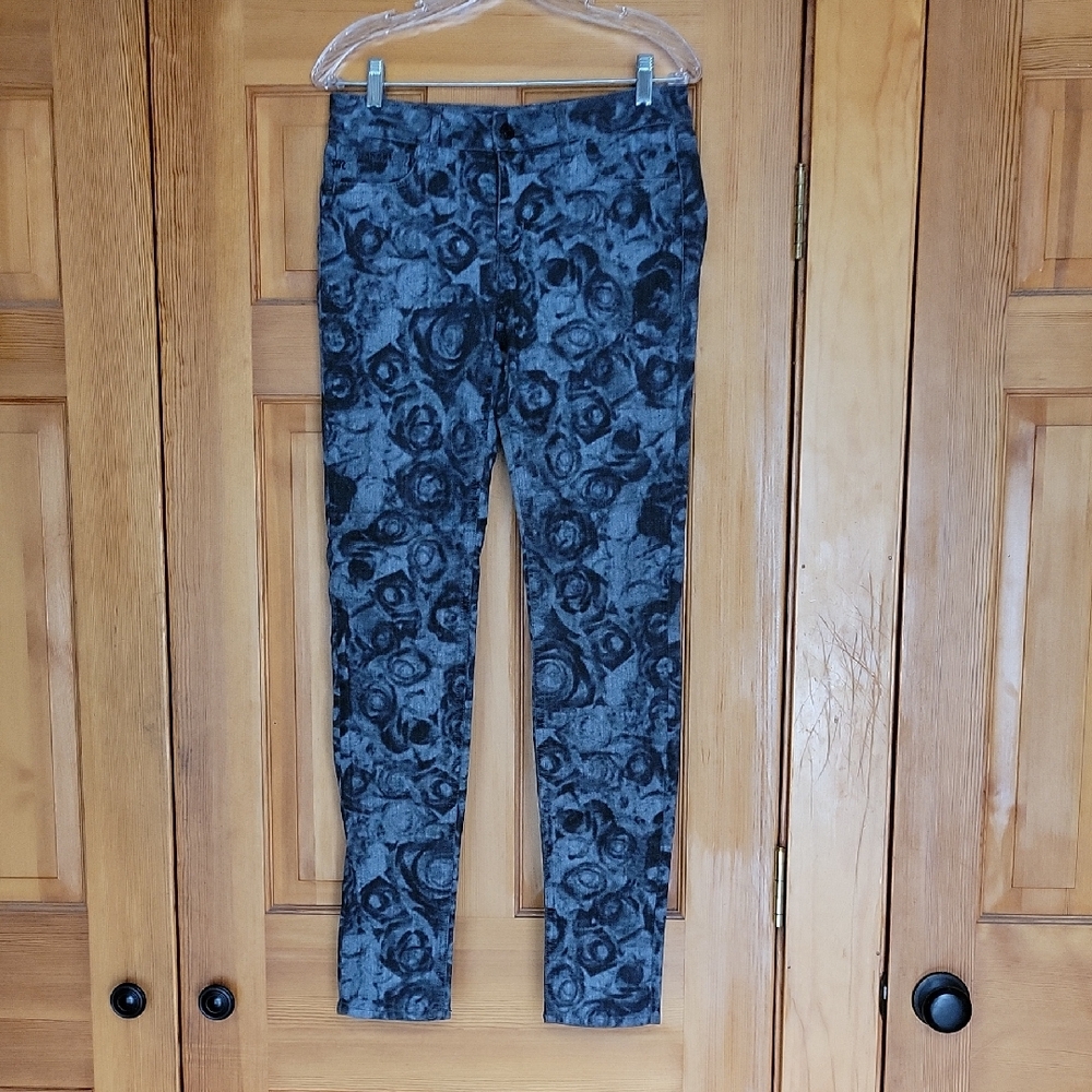 Miss Me Charcoal Gray Skinny Stretch Jeans